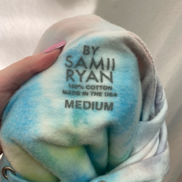 Let us be us samii ryan X dolls kill hoodie tiedye size medium - Picture 5 of 5